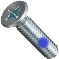 4-40 X 1/4 PH FLT U/C ST/Z SCREW PATCH